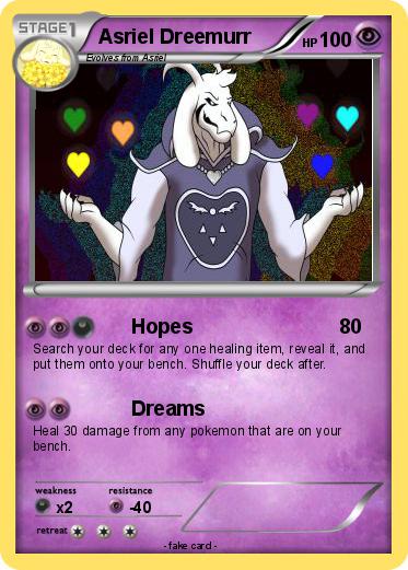 Pokemon Asriel Dreemurr