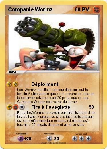 Pokemon Companie Wormz