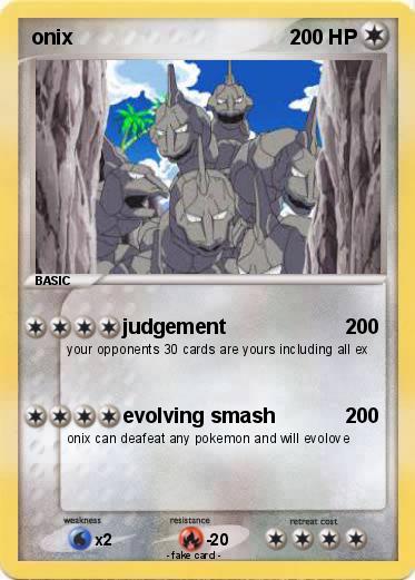 Pokemon onix