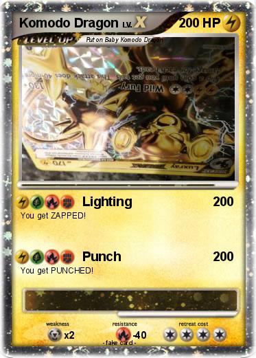 Pokemon Komodo Dragon