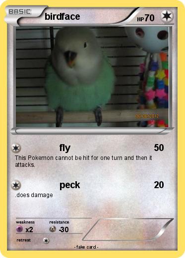Pokemon birdface