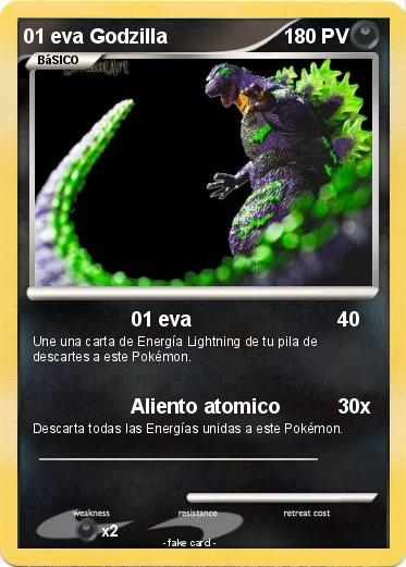 Pokemon 01 eva Godzilla