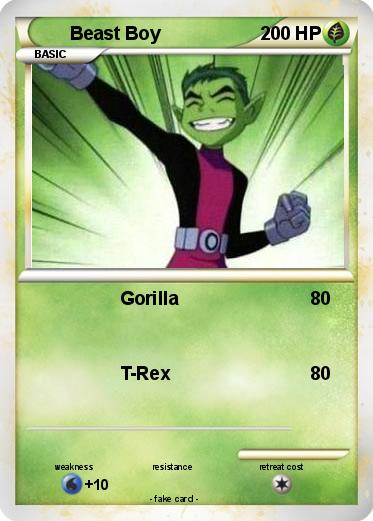 Pokemon Beast Boy