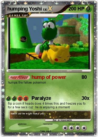 Pokemon humping Yoshi