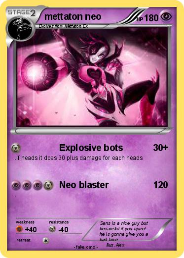 Pokemon mettaton neo