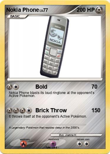 Pokemon Nokia Phone