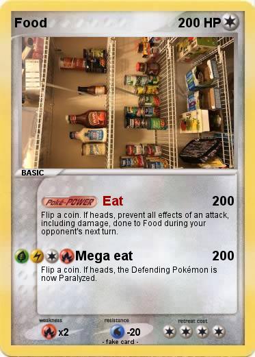 Pokemon Food