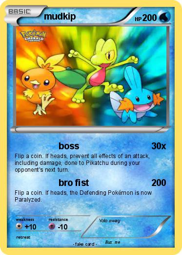 Pokemon mudkip