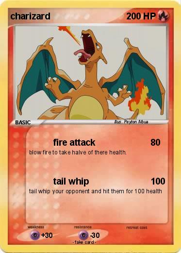 Pokemon charizard