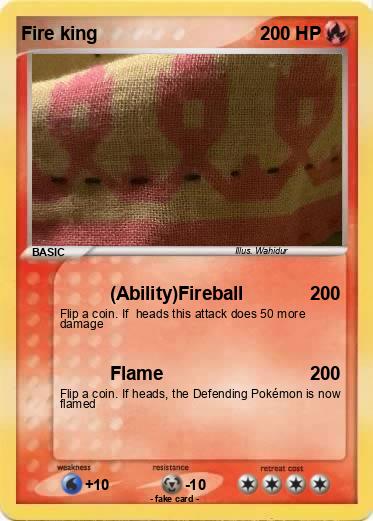 Pokemon Fire king