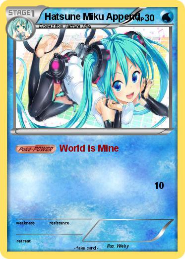Pokemon Hatsune Miku Append