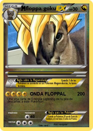 Pokemon floppa goku