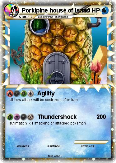 Pokemon Porkipine house of isaac