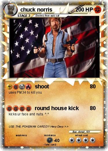 Pokemon chuck norris