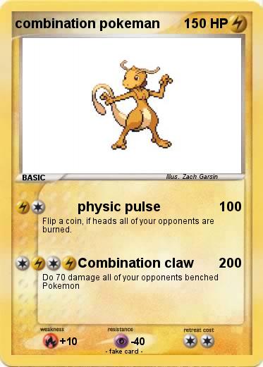 Pokemon combination pokeman