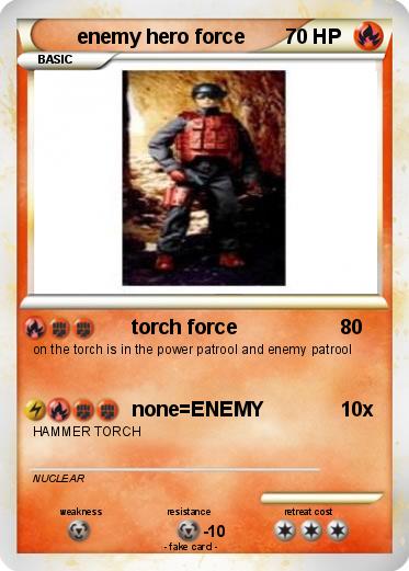 Pokemon enemy hero force