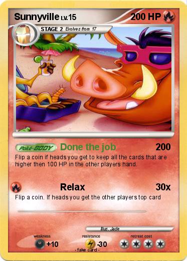 Pokemon Sunnyville