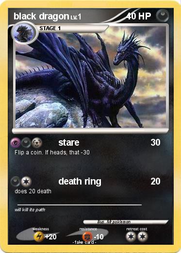 Pokemon black dragon