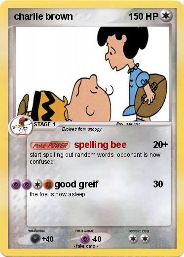 Pokemon charlie brown