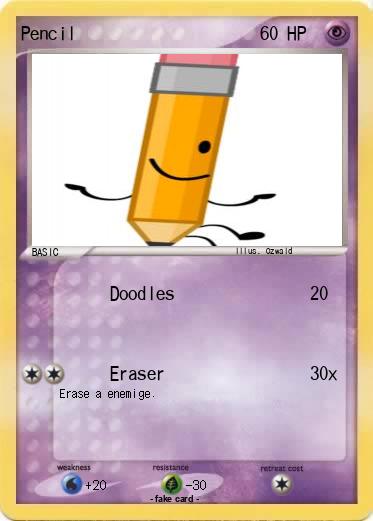 Pokemon Pencil