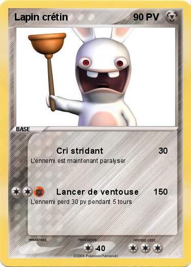 Pokemon Lapin crétin