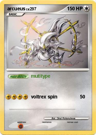 Pokemon arcueus