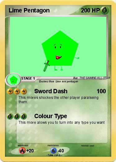 Pokemon Lime Pentagon
