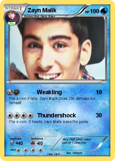 Pokemon Zayn Malik