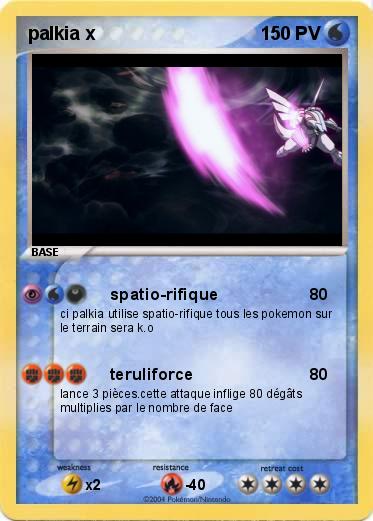 Pokemon palkia x