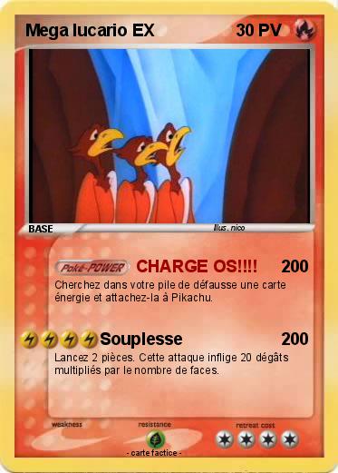 Pokemon Mega lucario EX