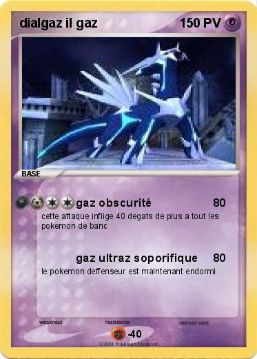 Pokemon dialgaz il gaz