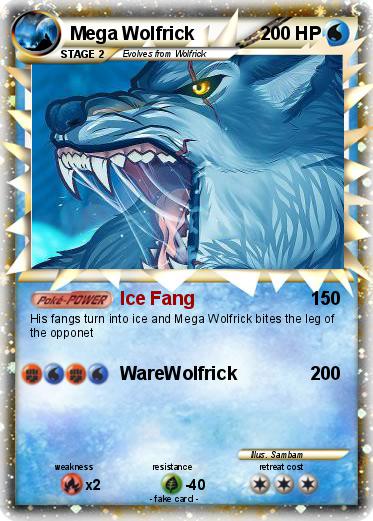 Pokemon Mega Wolfrick