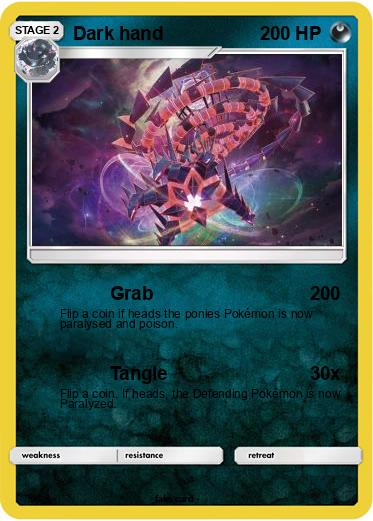 Pokemon Dark hand