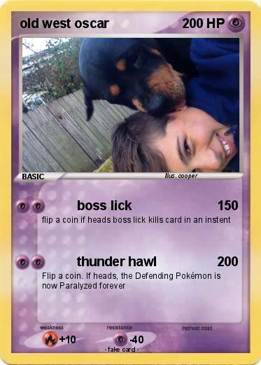 Pokemon old west oscar