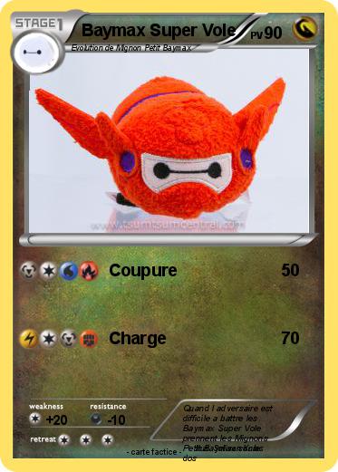 Pokemon Baymax Super Vole
