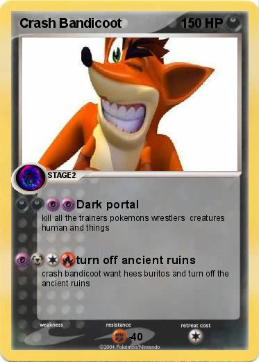 Pokemon Crash Bandicoot