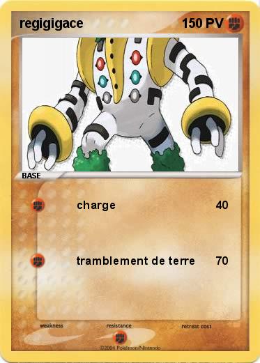 Pokemon regigigace