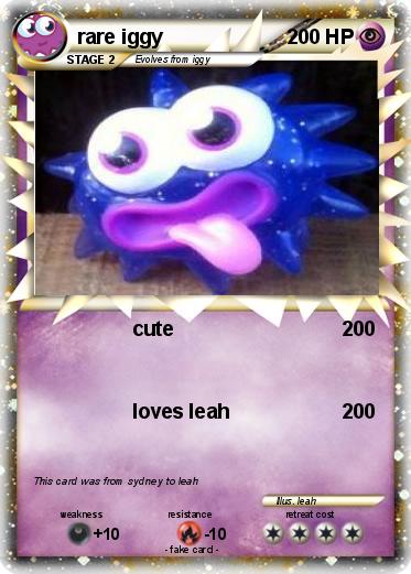 Pokemon rare iggy