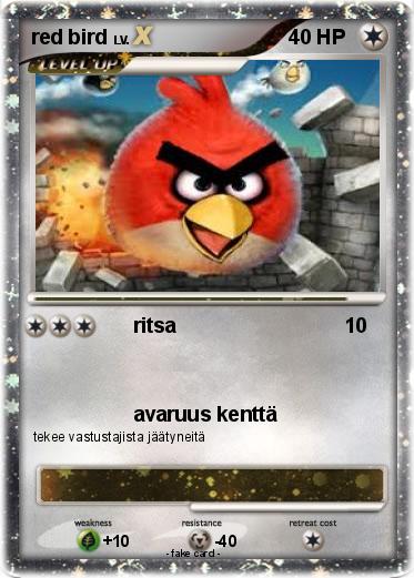 Pokemon red bird