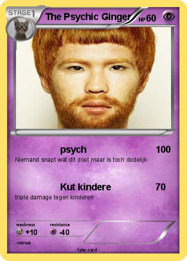 Pokemon The Psychic Ginger