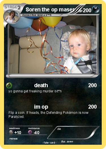 Pokemon Soren the op maser