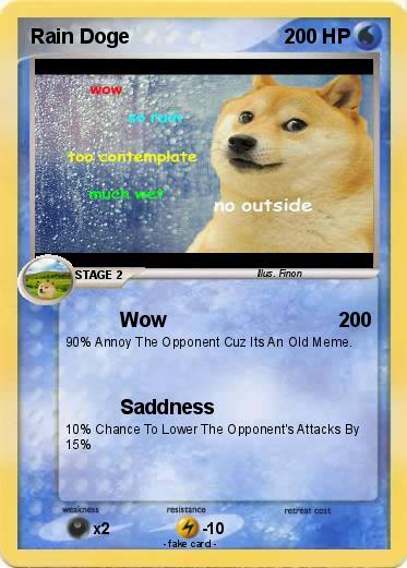 Pokemon Rain Doge