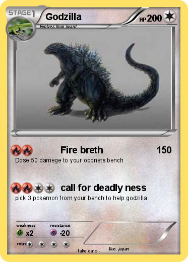 Pokemon Godzilla