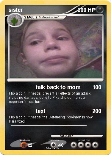 Pokemon sister