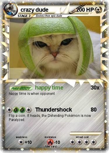 Pokemon crazy dude