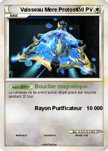 Pokemon Vaisseau Mere Protoss