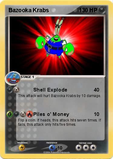 Pokemon Bazooka Krabs