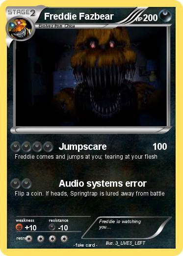 Pokemon Freddie Fazbear