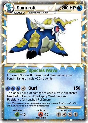 Pokemon Samurott
