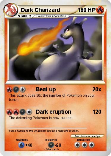 Pokemon Dark Charizard